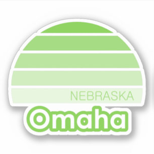 Sticker Omaha Nebraska