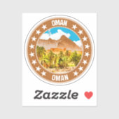 Sticker Oman (Feuille)