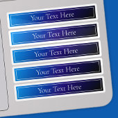 Sticker Ombre moderne Bleu Clair et Violet