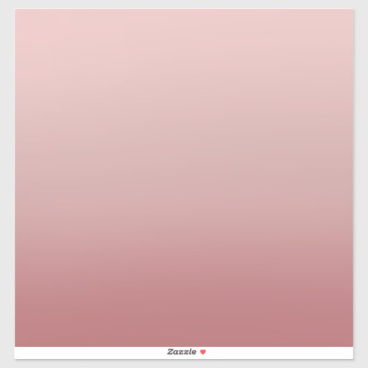 Sticker Ombre rose outrepassé (Feuille)