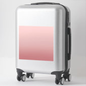 Sticker Ombre rose outrepassé (Sur valise)