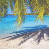 Sticker Ombres sur la plage (Devant)