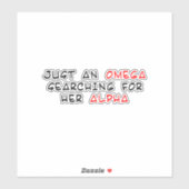 Sticker Omegaverse (Feuille)