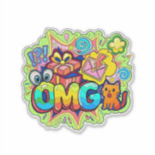 STICKER OMG (Devant)