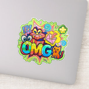 STICKER OMG