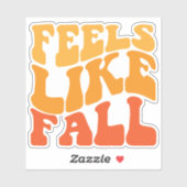 Sticker On A L'Impression D'Une Chute (Feuille)