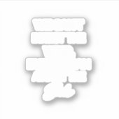 Sticker on peut y ajouter: (Devant)