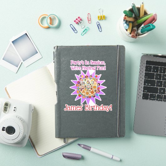 Sticker On s'amuse ! (Couverture iPad)