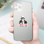 Sticker Oncle Sam - Je veux que tu m'achètes une bière (Téléphone)