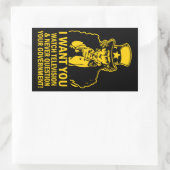 Sticker Oncle Sam Satire (Sac)