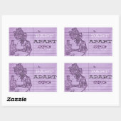 Sticker Onderdelen uit elkaar (Vel)