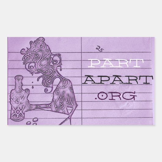 Sticker Onderdelen uit elkaar (Voorkant)