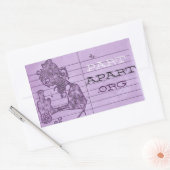 Sticker Onderdelen uit elkaar (Envelop)