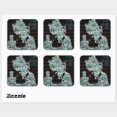 Sticker Onderdelen uit elkaar (Vel)