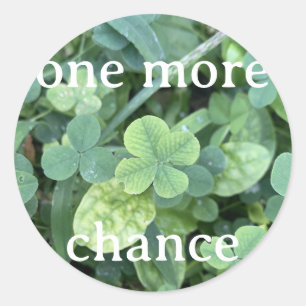 Sticker - One more geluk