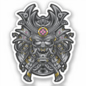 Sticker Oni Masque Samurai (Recto)