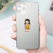 Sticker Oona femme des cavernes (Téléphone)