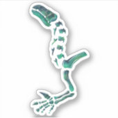 Sticker Opal Iguanodon Dinosaur (Devant)