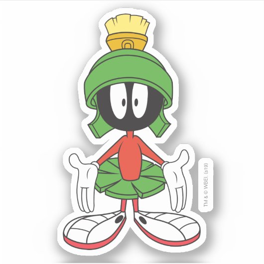 Sticker Open MARVIN MARTIAN™ (Devant)