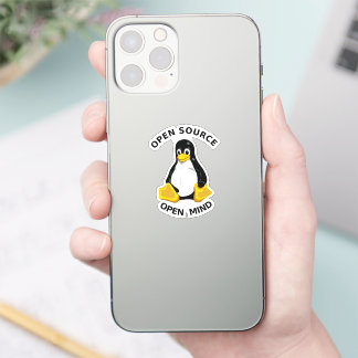 Sticker Open Source Open Mind