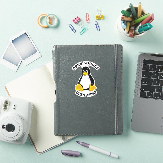 Sticker Open Source Open Mind (Couverture iPad)