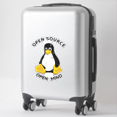 Sticker Open Source Open Mind (Sur valise)