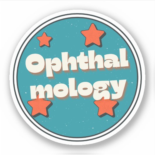 Sticker Ophtalmologie (Devant)