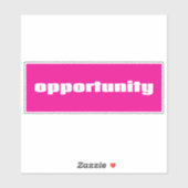 Sticker Opportunité (Feuille)