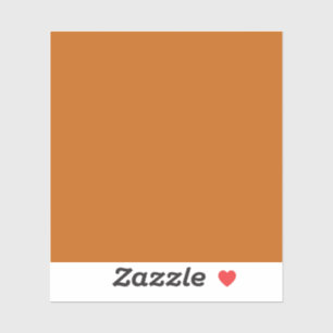 Sticker Orange alliage (couleur unie)