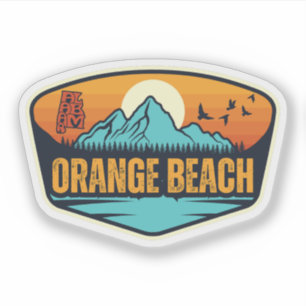 Sticker Orange Beach, Alabama