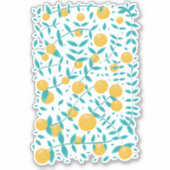 Sticker Orange vintage (Devant)