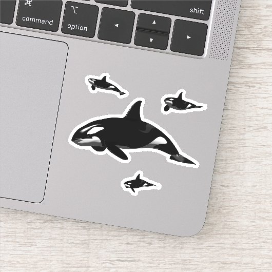 Sticker Orca (Détail)