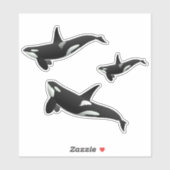 Sticker Orca (Feuille)