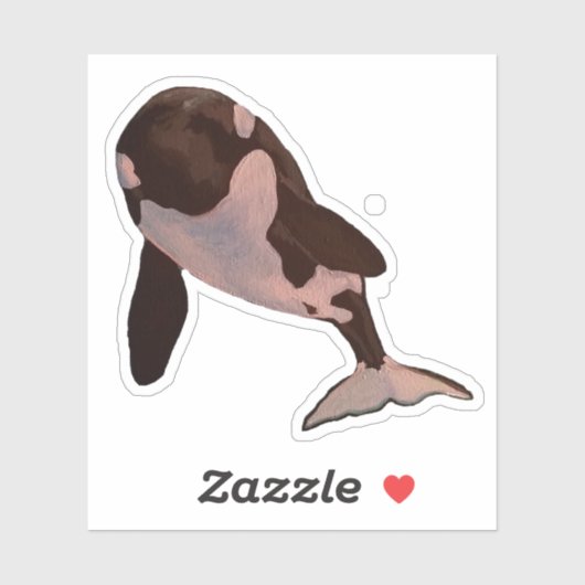 Sticker Orca (Feuille)