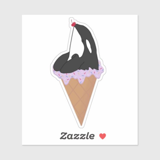 Sticker Orca (Feuille)