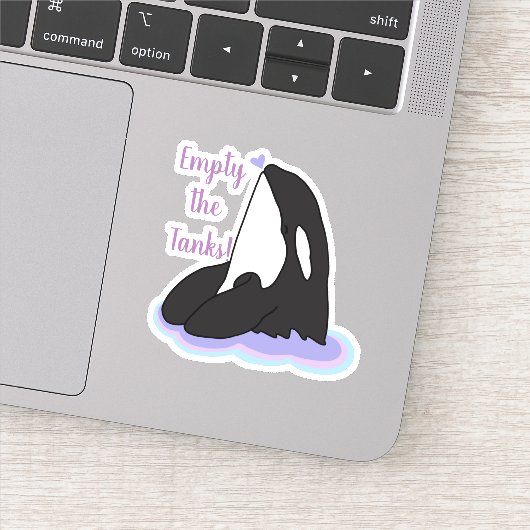 Sticker Orca (Détail)