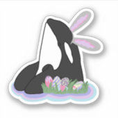 Sticker Orca Bunny de Pâques (Devant)