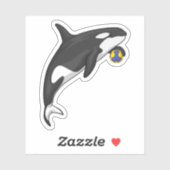 Sticker Orca Handball player Handball (Feuille)