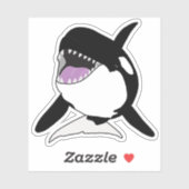 Sticker Orca Killer Whale (Feuille)
