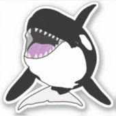 Sticker Orca Killer Whale (Devant)