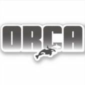 Sticker Orca Whale (Devant)