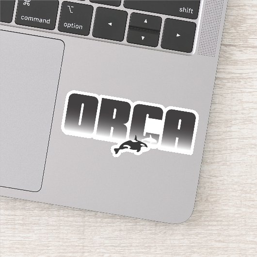 Sticker Orca Whale (Détail)