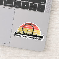 Ordinateur portable Customisé London England Sunse