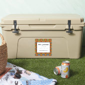 Sticker Ordinateur portable de 1ère année Kente K84 Vinyl (Glacière)