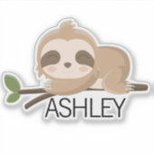 Sticker Ordinateur portable de nom de machine personnalisé (Devant)