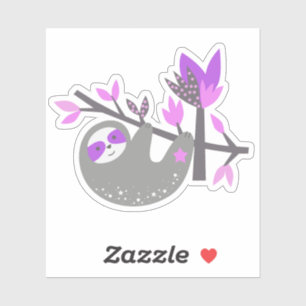Sticker Ordinateur portable en bambou rose rose Koala