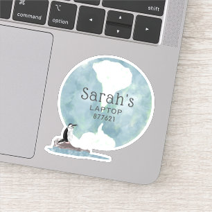 Sticker Ordinateur portable Penguin