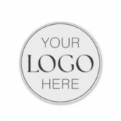 Sticker Ordinateur portable professionnel Business Logo (Devant)