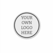 Sticker Ordinateur portable professionnel Business Logo (Devant)