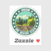 Sticker Oregon (Feuille)